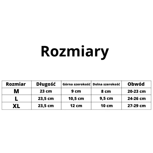 Stabilizatory kostki rozmiar